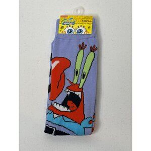 Spongebob Squarepants Mr Krabs Socks Crazy Graphic Novelty Dad Gift Silly Mens